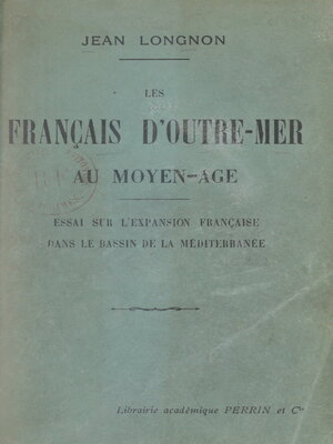 cover image of Les Français d'outre-mer au Moyen-Âge